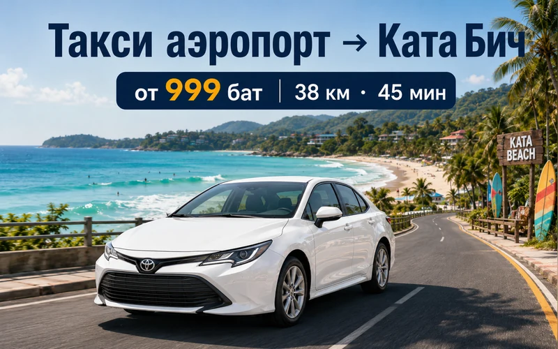 Такси из аэропорта Пхукета в Ката